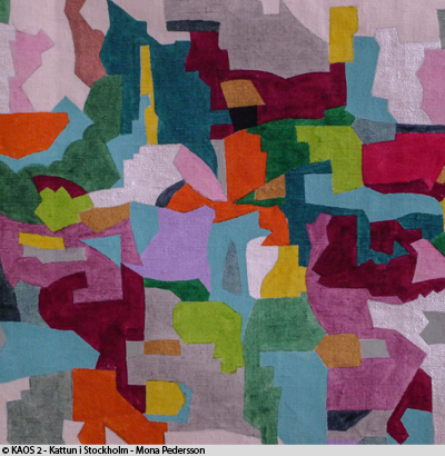 Måleri på segelduksväv.