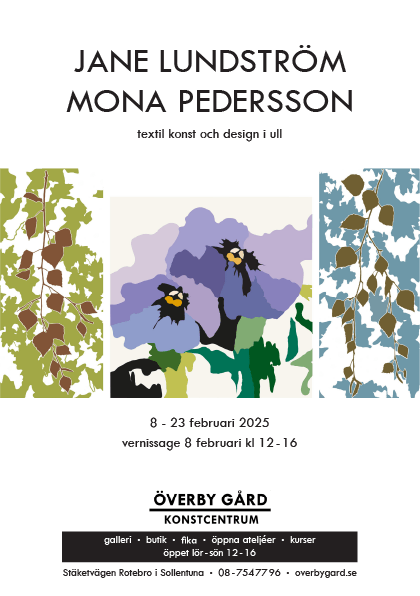 På Överby Gård visade vi vårt designkoncept TYSTA med ljuddämpande tyger i ull.